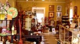 The Apple House Gallery occupies one of the restored buildings in Hanson.