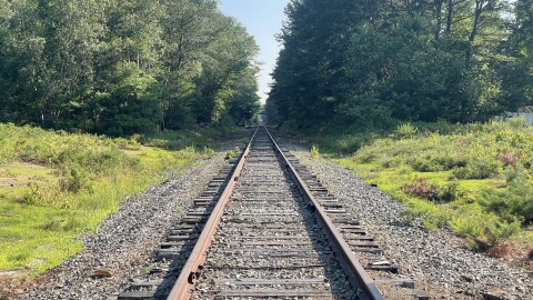 A stretch of the Lower Road corridor between Brunswick and Topsham