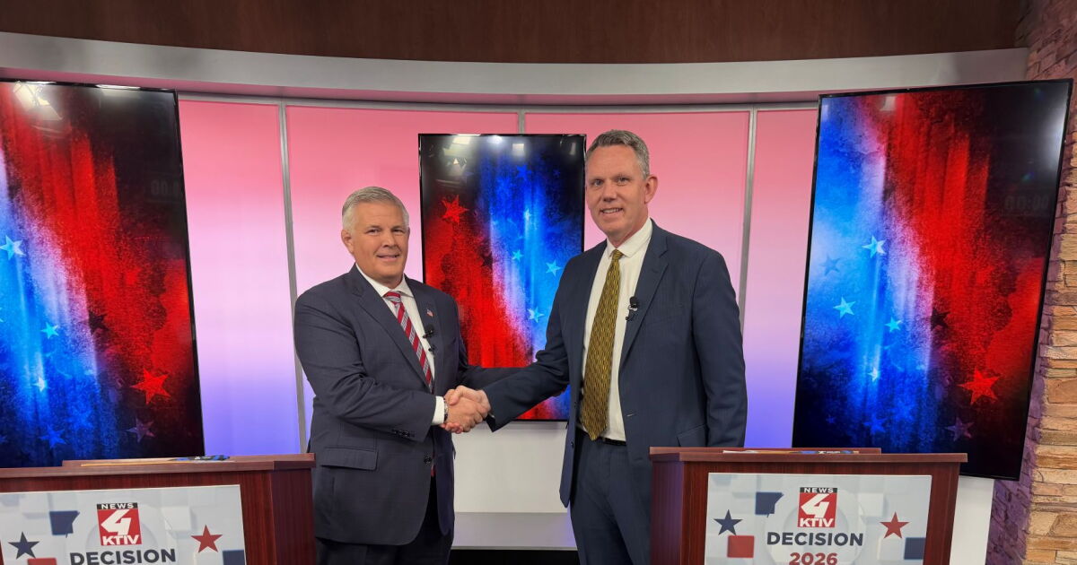 Dawson, McGowan discuss gas prices, health care in sole debate of 2026 Iowa 4th congressional district race