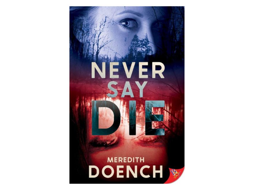 a book cover that says "never say die" 