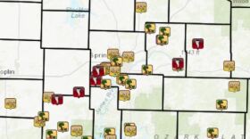 National Weather Service Storm Report Map