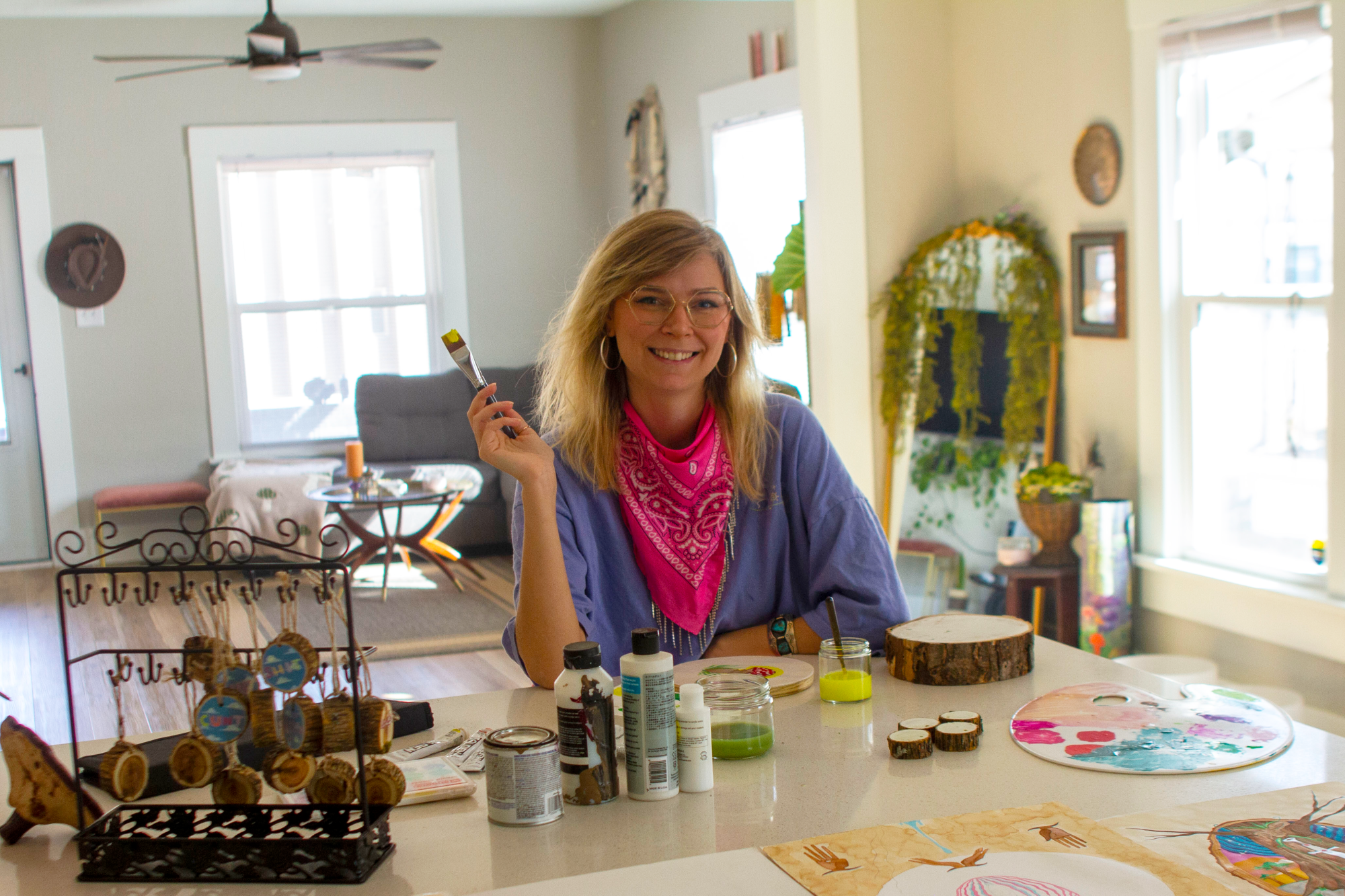 Meet an artist who enjoys the creation and commerce of being creative episode artwork