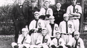 A portrait of the University Heights Baseball Team, Seattle, from the nineteen twenties