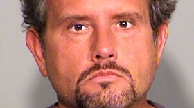 This undated booking file photo provided by the Indianapolis Metropolitan Police Department shows former Jared Foundation executive director Russell Taylor. A federal judge, Monday, May 9, 2022, sentenced Taylor, who led former Subway spokesman Jared Fogle's charitable foundation, to 27 years in federal prison for sexually exploiting girls. Taylor, had pleaded guilty to 30 child pornography and sexual exploitation crimes involving nine children.