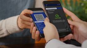 Example of a digital vaccine passport using QR code (Source: NY Governor's Press Office)