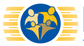 Ibero-American Action League logo in blue and yellow