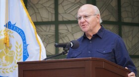 FILE - Honolulu Mayor Rick Blangiardi speaks at a press conference on Feb. 1, 2023.