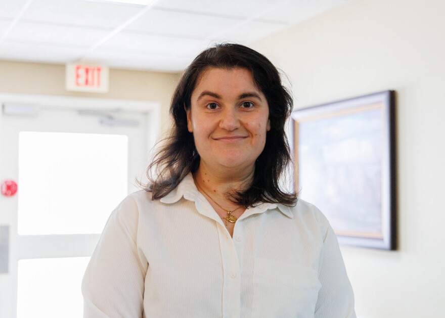 Certified Virtual Dementia Tour trainer Zina Karana.