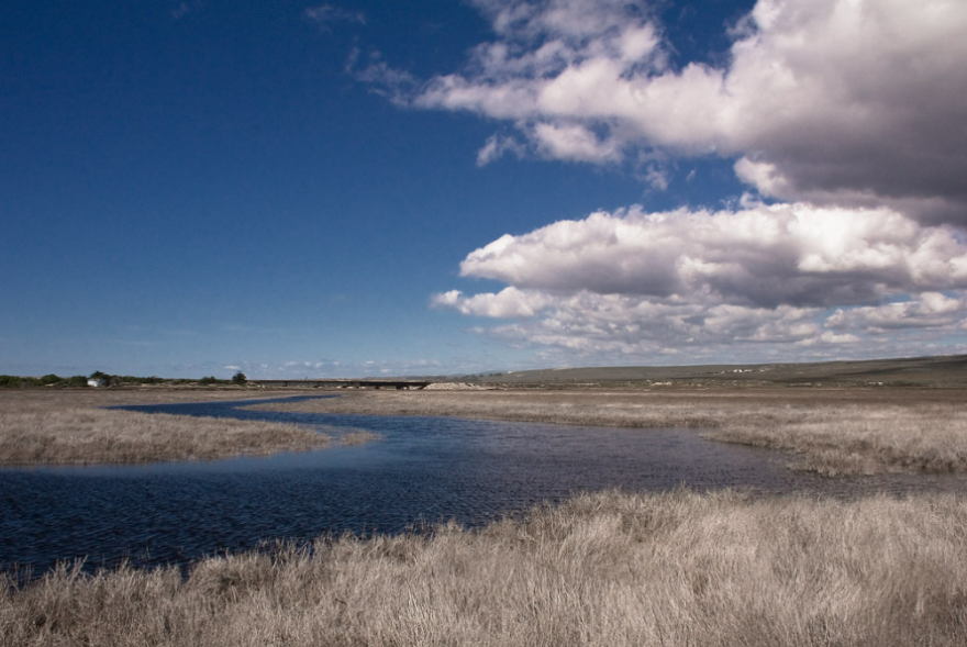 The entrance of the Santa Ynez river outside Lompoc.