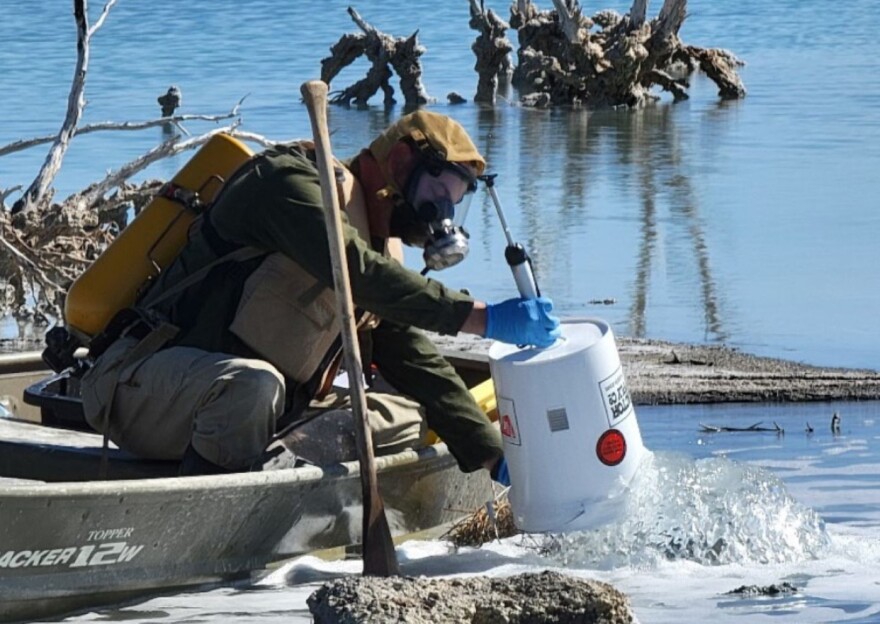 A recent report details how researchers found dangerous levels of hydrogen sulfide at Lake Boehmer in Pecos County.