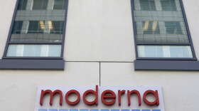 The facade of Moderna, Inc. headquarters is seen, Tuesday, Dec. 15, 2020, in Cambridge, Mass. The Food and Drug Administration said that a second potential COVID-19 vaccine, developed by Moderna, appears safe and highly effective, bringing it to the cusp of U.S. authorization.  A panel of outside experts is expected to vote to recommend the formula on Thursday, with the FDA's green light coming soon thereafter.  (AP Photo/Elise Amendola)