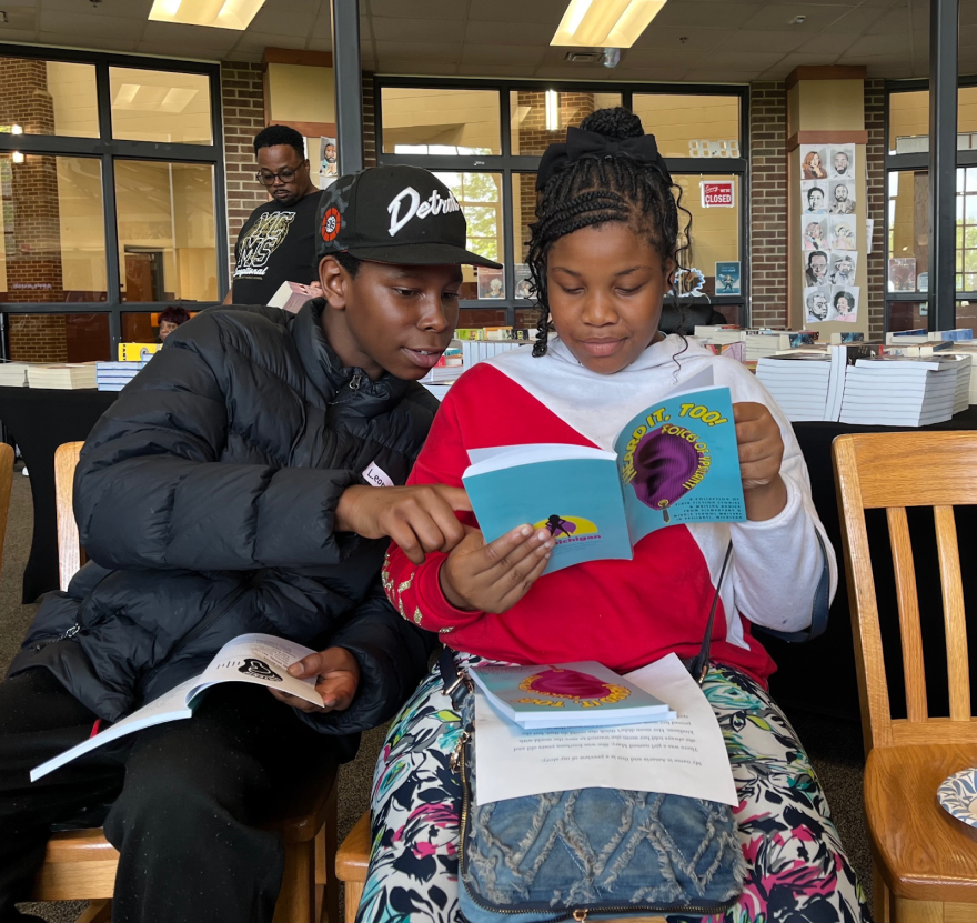 Ypsilanti Community Middle School students become published authors (Ypsilanti, MI, May 2025).