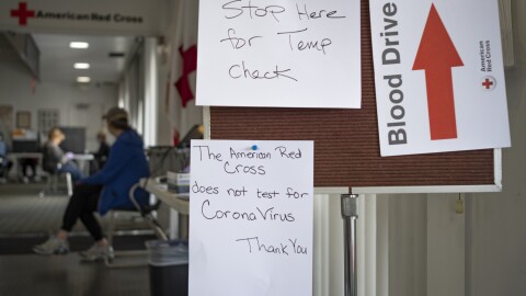 The Food and DrugAdministration announced Thursday that it was reducing the amount of time gay men have to wait before giving blood amid an unprecedented shortage in the U.S. blood supply.