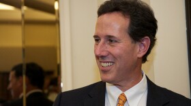 Republican presidential candidate Rick Santorum.