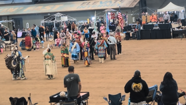 Grand Entry at the Annual Traditional Uncompahgre Pow Wow