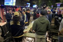 Brewer camaraderie abounded at Shorewood bar as team took game two.
