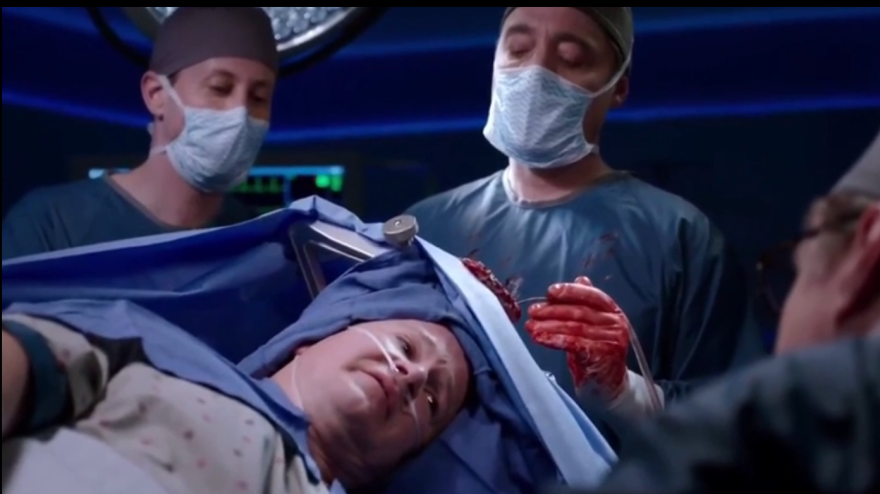 Gottfried (left) wrote himself into the script to play a surgeon on one episode of ''Chicago Med''