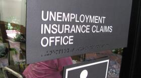 Unemployment office sign