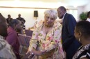 Doris Fiddmont Frazier, center, and other parishioners worship at Union Baptist Church, a fixture in Westland Acres. 