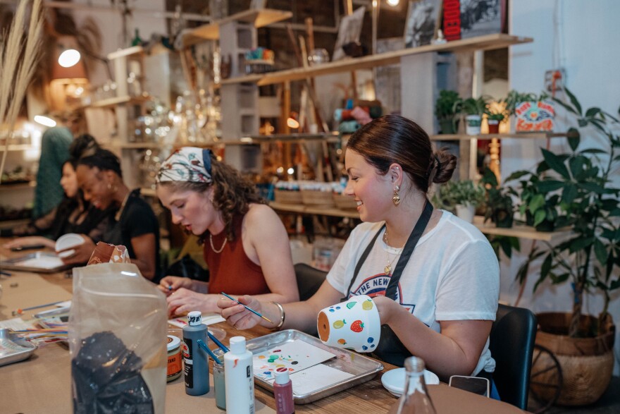 Embrace your inner crafty gremlin at ADHDIY Craft Cafe, where your love for delicious snacks and fun handmade projects collide.