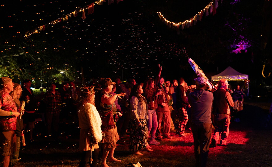 Attendees during Ernie Johnson From Detroit's performance at the Wagner Subaru Outdoor Experience on October 3, 2026.
