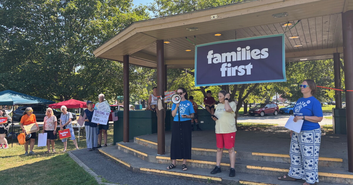 Protesters Rally Against Medicaid, SNAP Cuts in Maine