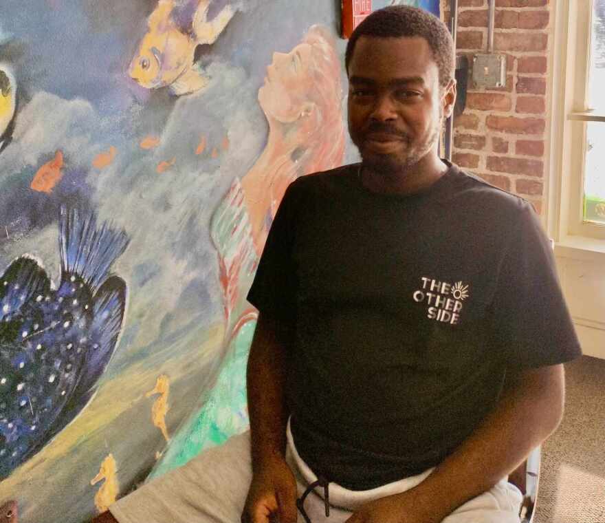 Levon Scott has been homeless since 2020, when he moved out of housing that he shared with his siblings. Scott is trying to become independent, and has been in and out of Salvation Army programs.
