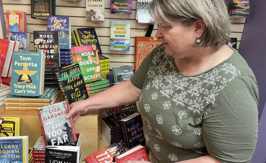 One of Laura Cummings' summer book picks is "One Step Too Far," a chilling thriller set in Wyoming and written by New Hampshire author Lisa Gardner.