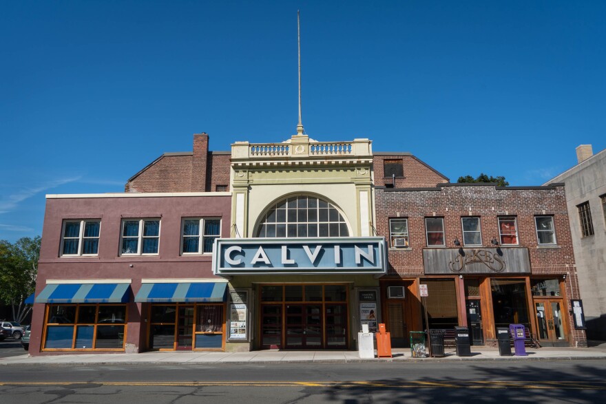 The Calvin Theatre at 19 King Street in Northampton, Massachusetts.