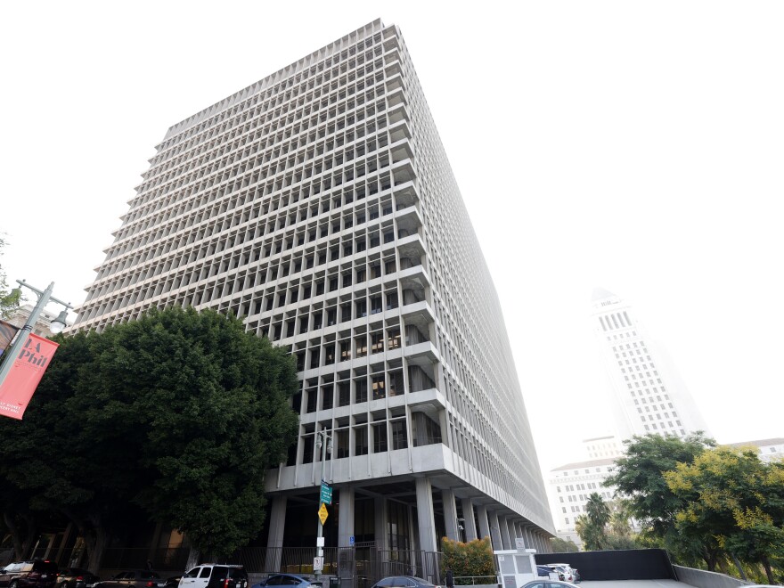 A general view of Clara Shortridge Foltz Criminal Justice Center.