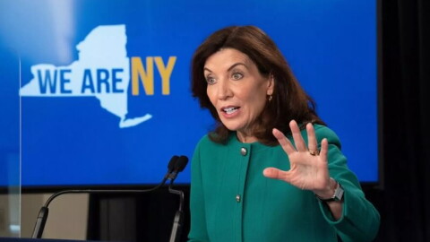 New York Governor Kathy Hochul.