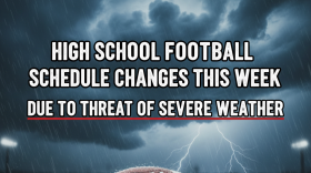 Many High School Football games across the region have adjusted their schedules this week due to weather concerns. Mostly, games have moved from a Friday kick-off to Thursday.