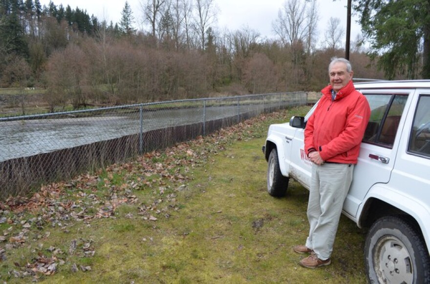 <p>Jim Wilcox is a fourth-generation egg farmer. His family farm borders the Nisqually River.</p>