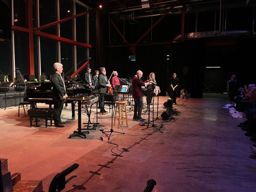 Corey Dargel performing "True Love Not Pretend."