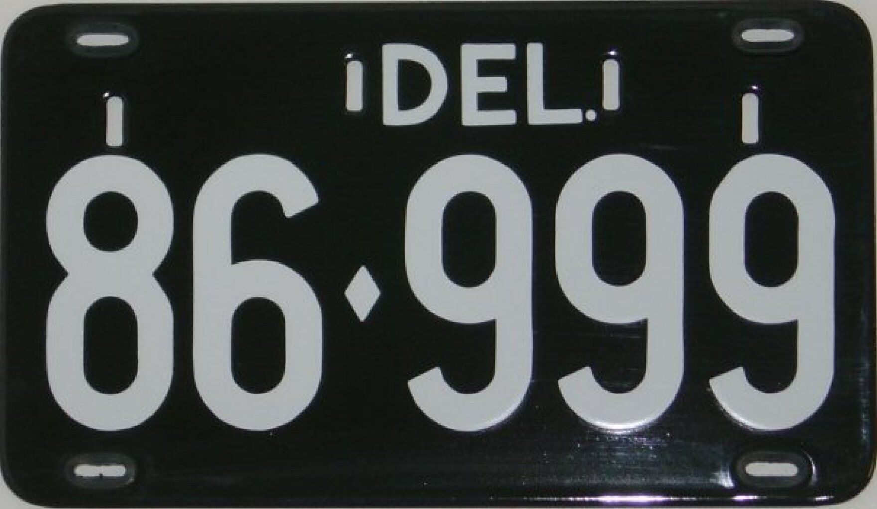 Registration underway for DMV's lowdigit tag lottery Delaware First