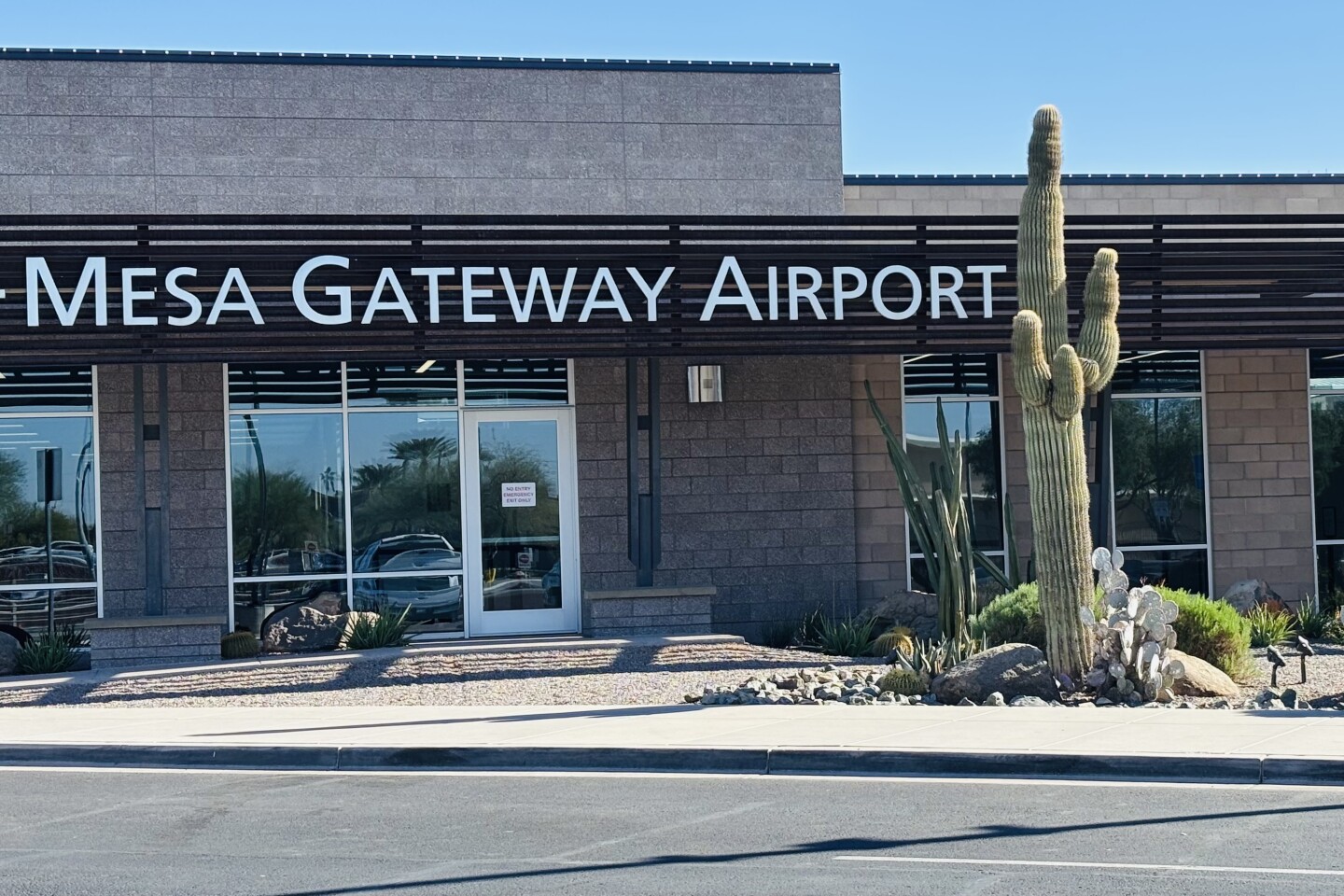 Mesa Gateway Airport is on the site of the former Williams Air Force Base.