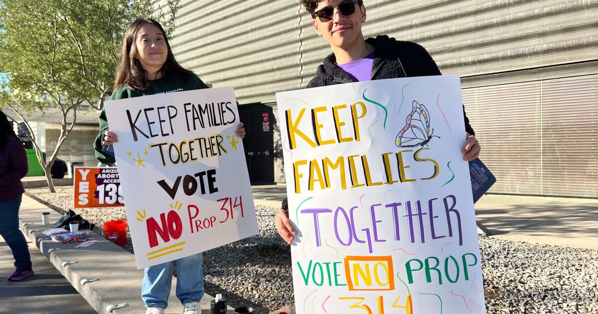 ACLU of Arizona sues to block part of Prop. 314 from taking effect