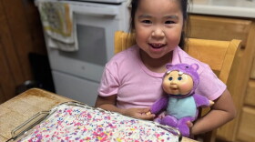 On the night before the storm, Oct. 11, 2025, the Johns didn’t know life was about to change forever in Kipnuk. They gave in to their little girl’s request to give Baby a birthday party, a strawberry cake with vanilla icing and sprinkles.