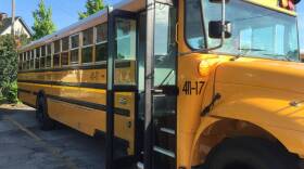A bus for the Indianapolis Public Schools district.