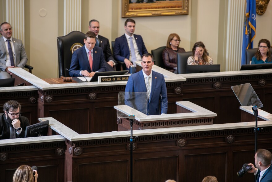 Governor Kevin Stitt delivers 2023 State of the State address (Feb. 6, 2023)