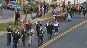 The 2016 Veterans Day parade in Northampton, Mass.