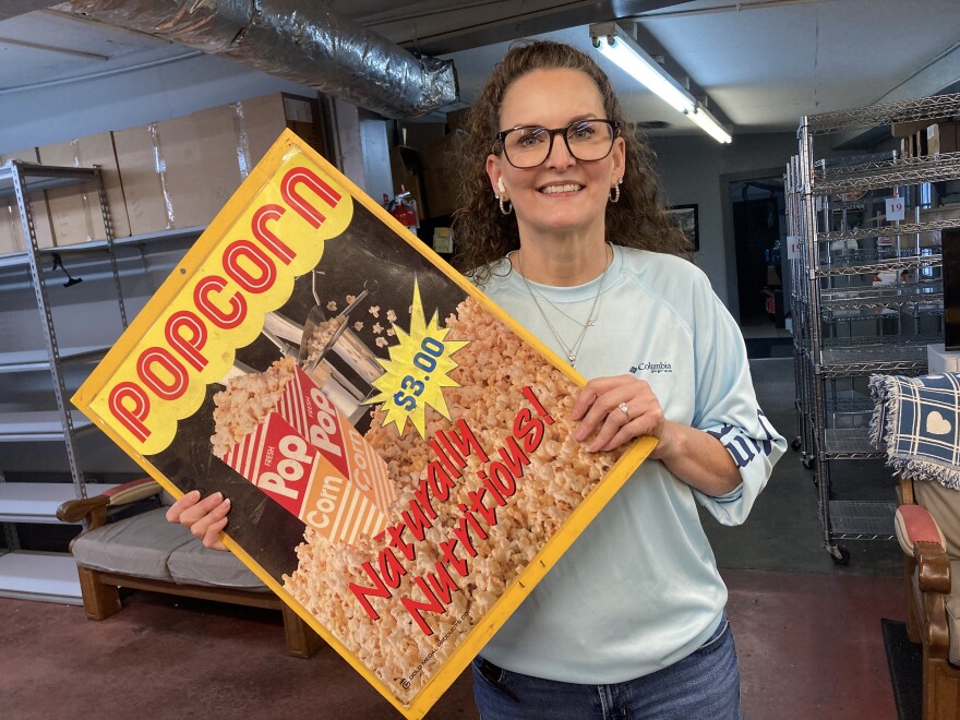 Cecilia Rice at The Nut Shop in Tuscaloosa