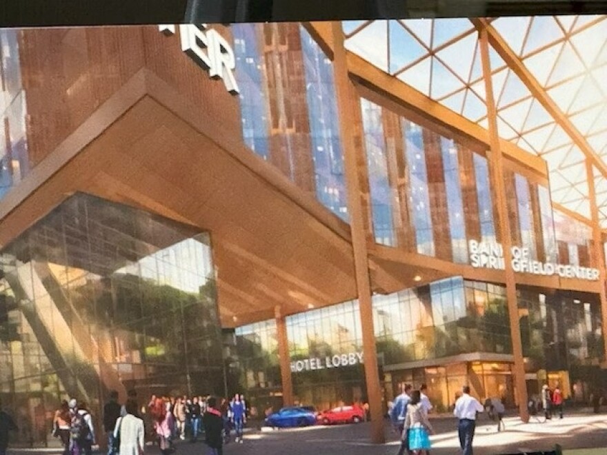 Artist rendering of the expanded BOS Center complex