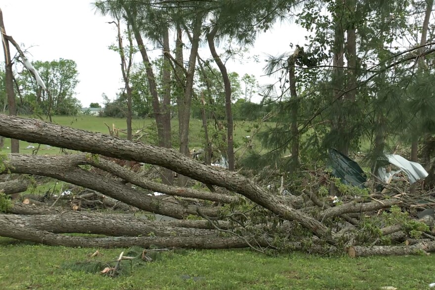 The Monroe County Emergency Management Agency is still assessing how much damage there is in the county from the tornado.