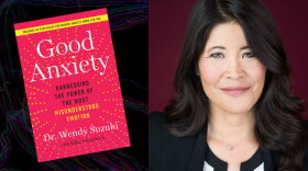 Good Anxiety Book Cover and Author photo.