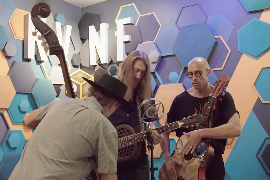 The Wood Brothers in KVNF's Bamboo Room