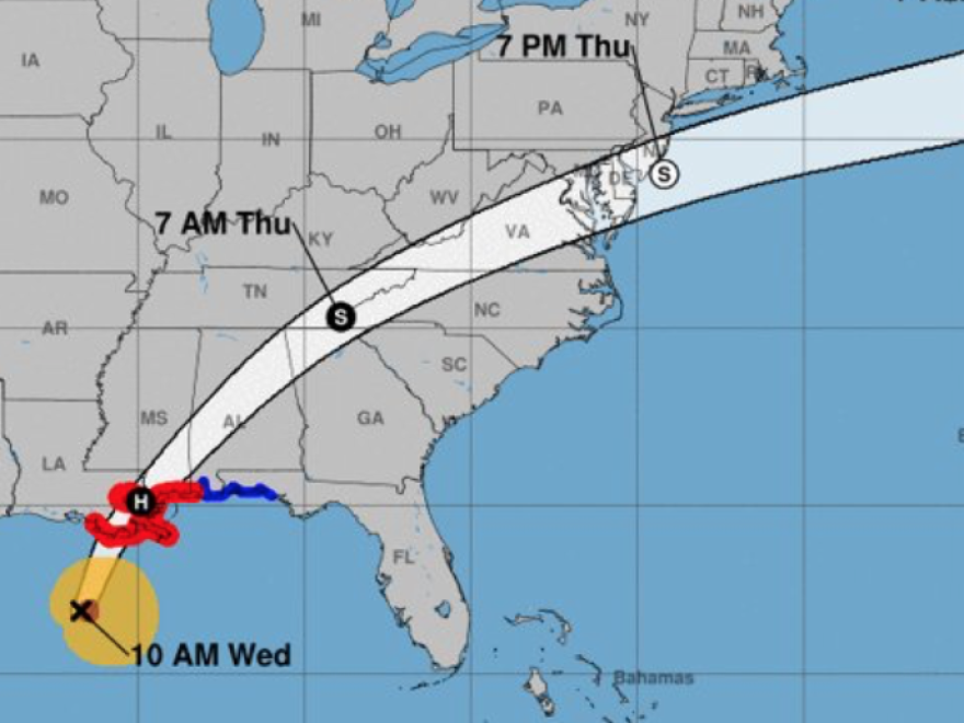 The U.S. Gulf Coast braces for impact as Hurricane Zeta approaches.