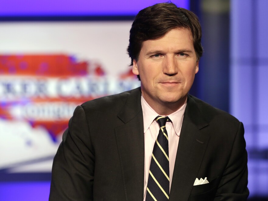 Tucker Carlson Says The NSA Wants Him Off The Air. Fox News Isn't Following His Lead | WUNC