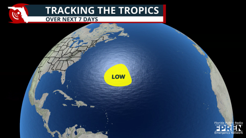 Tracking the tropics map for Sept. 13, 2026.