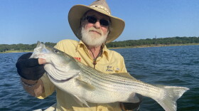 Bill Carey, from Striper Express Guide Service on Lake Texoma